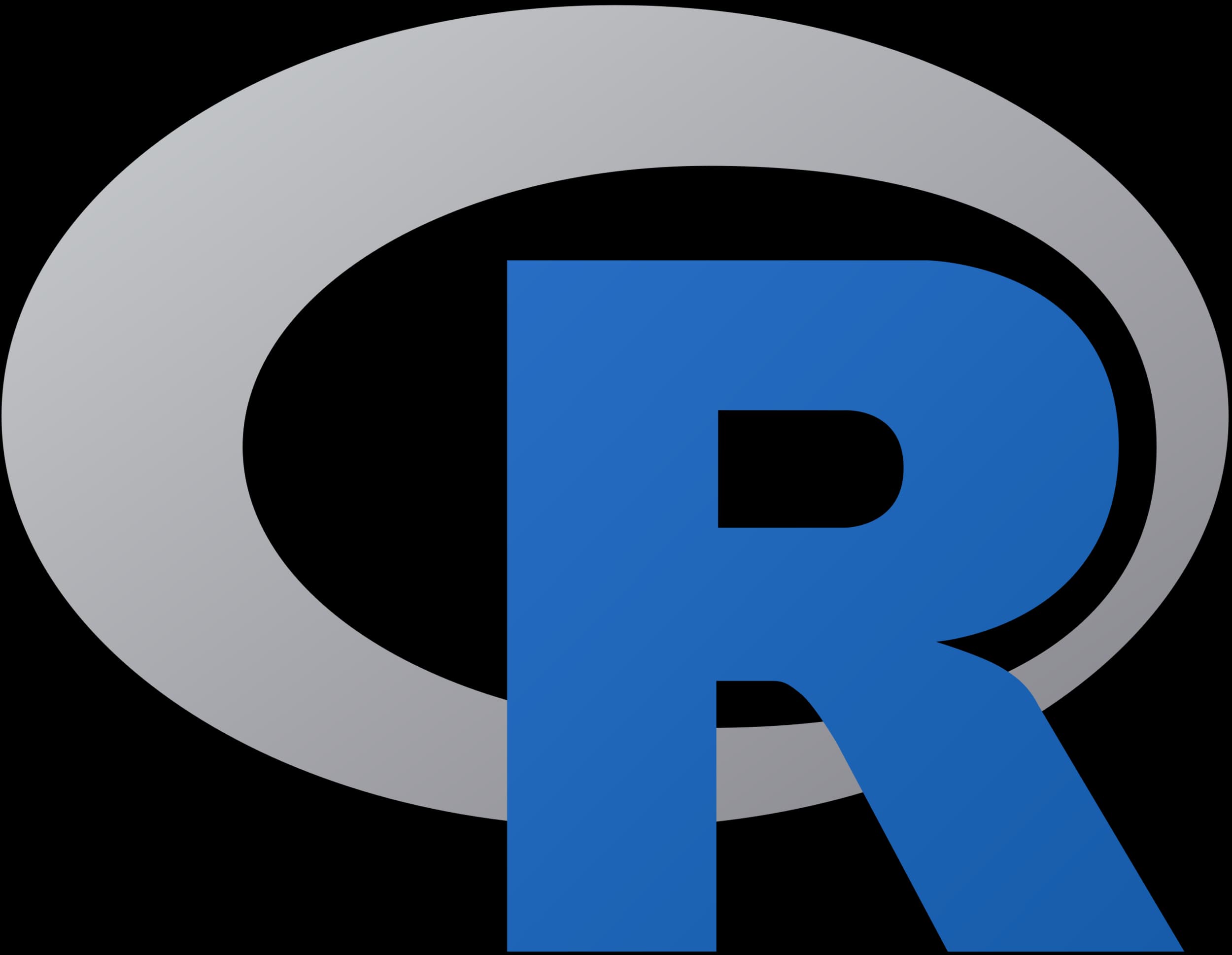 R programming language logo